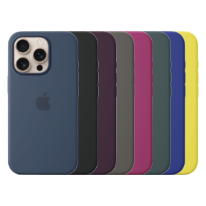 כיסוי סיליקון MagSafe ל- iPhone 16 Pro
